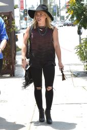 Hilary Duff Casual Style - Out in West Hollywood, June 2015