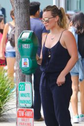 Hilary Duff Street Style - Beverly Hills, June 2015