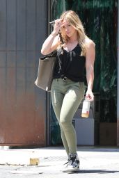 Hilary Duff Street Style - Heading to a Dance Studio in Hollywood, June 215