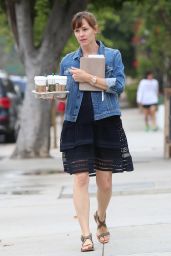 Jennifer Garner - Coffee Run in Brentwood, June 2015
