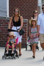 Jessica Alba - Out With Her Family in New York City, June 2015