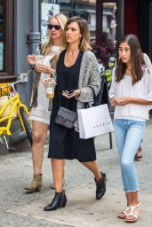 Jessica Alba - Shopping in NYC, June 2015