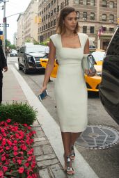 Jessica Alba Style - Leaving Her Hotel in NYC, June 2015