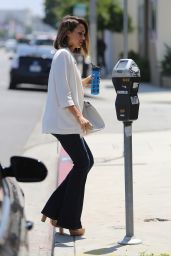 Jessica Alba Style - Out in West Hollywood, June 2015