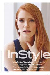 Jessica Chastain - InStyle Magazine (UK) July 2015 Issue