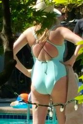 Kate Upton in a Swimsuit on the Set of ‘The Layover’ in Vancouver, June 2015
