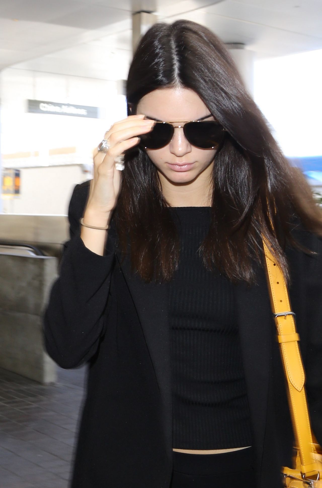Kendall Jenner Airport Fashion - LAX, June 2015 • CelebMafia