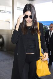 Kendall Jenner Airport Fashion - LAX, June 2015