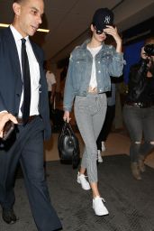 Kendall Jenner at LAX Airport, June 2015