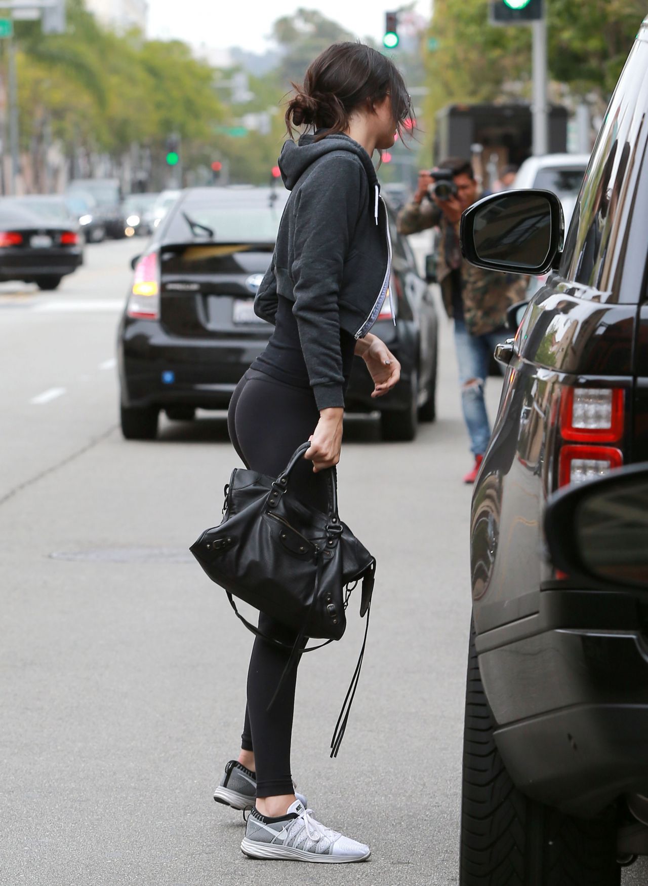 Kendall Jenner Booty in Tights - Out in Beverly Hills, June 2015 ...