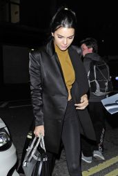 Kendall Jenner - Leaving 