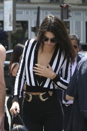 Kendall Jenner Summer Style - Paris, June 2015