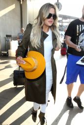 Khloe Kardashian - LAX Airport in Los Angeles, May 2015