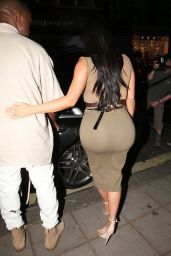 Kim Kardashian Night Out Style - at Hakkasan, June 2015