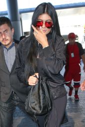 Kylie Jenner at LAX Airport in LA, June 2015