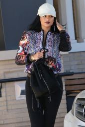 Kylie Jenner in Leggings - Out in Beverly Hills, June 2015