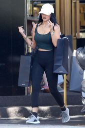 Kylie Jenner in Leggings - Out in Beverly Hills, June 2015