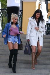 Kylie Jenner & Pia Mia Perez - Out in Calabasas, May 2015