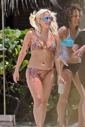 Lady Gaga in a Bikini on the Bahamas, June 2015
