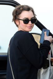 Lily Collins Casual Style - Out in LA, June 2015