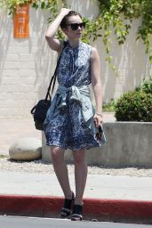 Lily Collins Style - Out in Los Angeles, June 2015