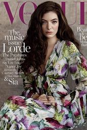 Lorde - Vogue Magazine (Australia) July 2015 