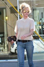 Melanie Griffith in Jeans - Out in West Hollywood, June 2015