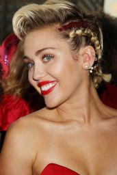 Miley Cyrus - 2015 amfAR Inspiration Gala in New York City