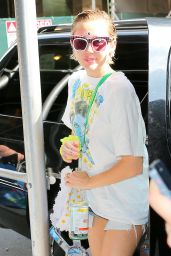 Miley Cyrus Street Style - Out in New York City, June 2015