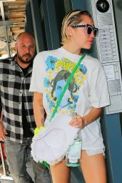 Miley Cyrus Street Style - Out in New York City, June 2015