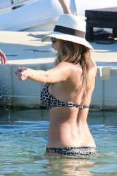Nicole Scherzinger Bikini Pics - Beach in Mykonos, June 2015