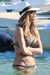 Nicole Scherzinger Bikini Pics - Beach in Mykonos, June 2015