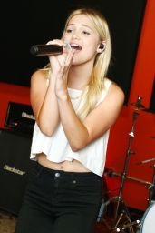 Olivia Holt in a Recording Studio in Los Angeles, June 2015