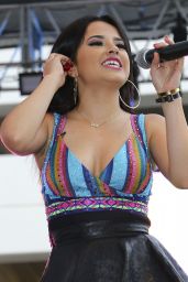 Rebbeca Marie Gomez Performs at LA Pride 2015 at Christopher Street West in West Hollywood