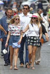 Reese Witherspoon - Sightseeing in Rome, Italy , June 2015