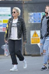 Rita Ora Casual Style - Leaving 