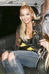 Rita Ora Night Out Style - Leaving 