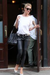 Rosie Huntington-Whiteley Casual Style - Out in NYC, June 2015