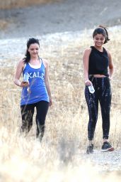 Selena Gomez Booty in Tights - Hiking in Hollywood Hills, June 2015