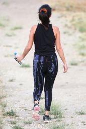 Selena Gomez Booty in Tights - Hiking in Hollywood Hills, June 2015