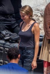 Shailene Woodley - Filming Allegiant: Part 1 in Atlanta, June 2015
