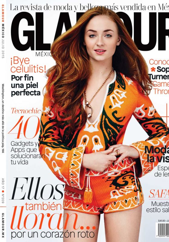 Sophie Turner - Glamour Magazine Mexico June 2015