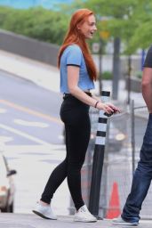 Sophie Turner Street Style - Out in Montreal, June 2015