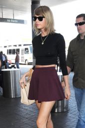 Taylor Swift Style - at LAX Airport - June 2015