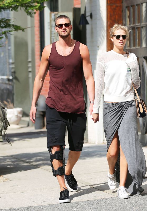 Toni Garrn With Her New Boyfriend - New York City, June 2015