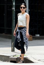 Vanessa Hudgens Going to a Yoga Class in NYC, June 2015