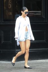Vanessa Hudgens Street Outfit - NYC, June 2015