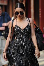 Vanessa Hudgens Style - Leaving Her Apartment in SoHo, June 2015
