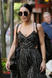 Vanessa Hudgens Style - Leaving Her Apartment in SoHo, June 2015