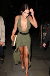 Vicky Pattison Night Out Style - Leaving the Missoula Nightclub in London, June 2015